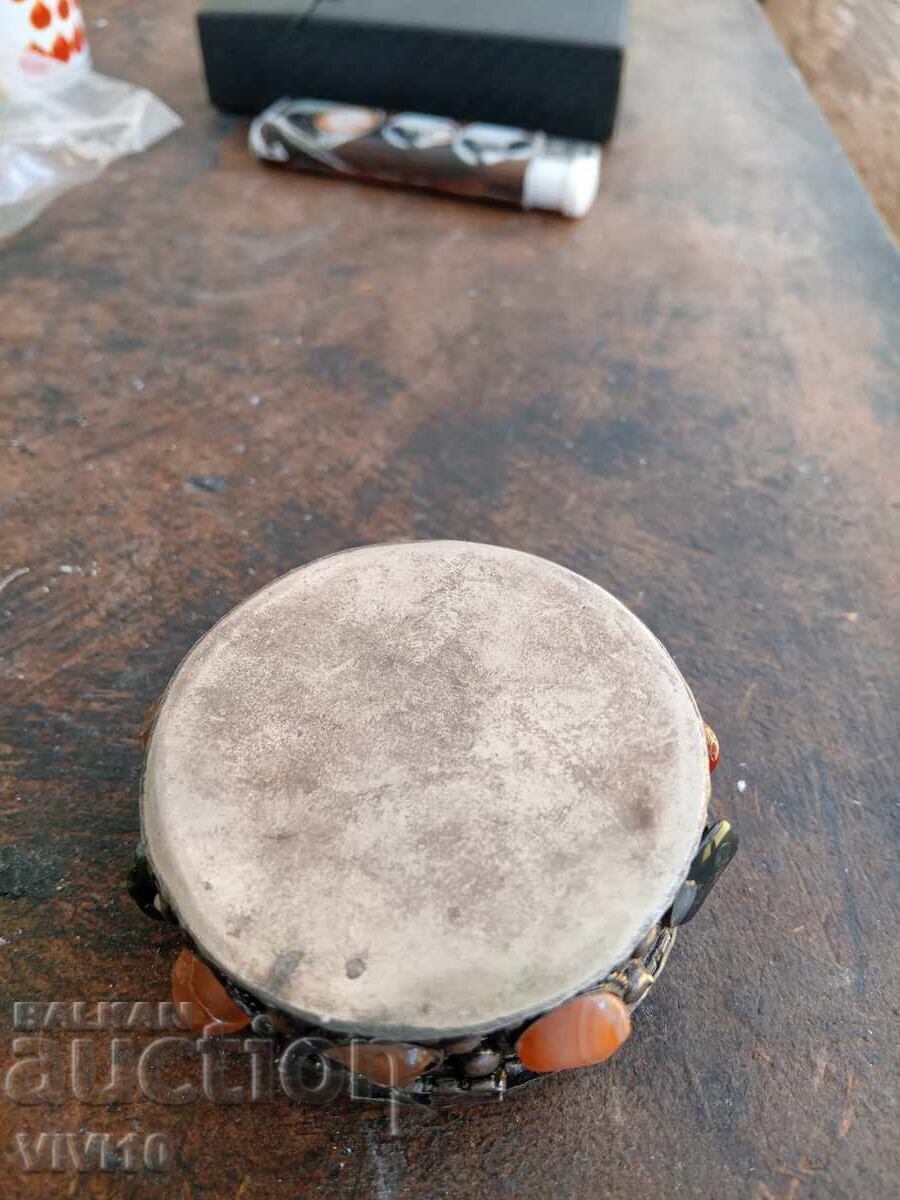 Licitație Cutie de bijuterii veche cu pietre naturale