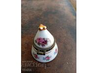 Cutie de bijuterii antic, bronz, aurire