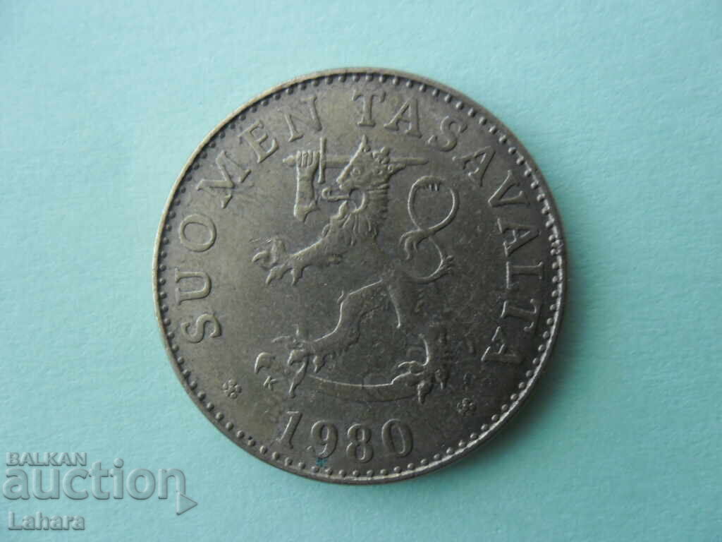 50 penni 1980 g. Finlanda cu preț 1.00 BGN | € 0.51