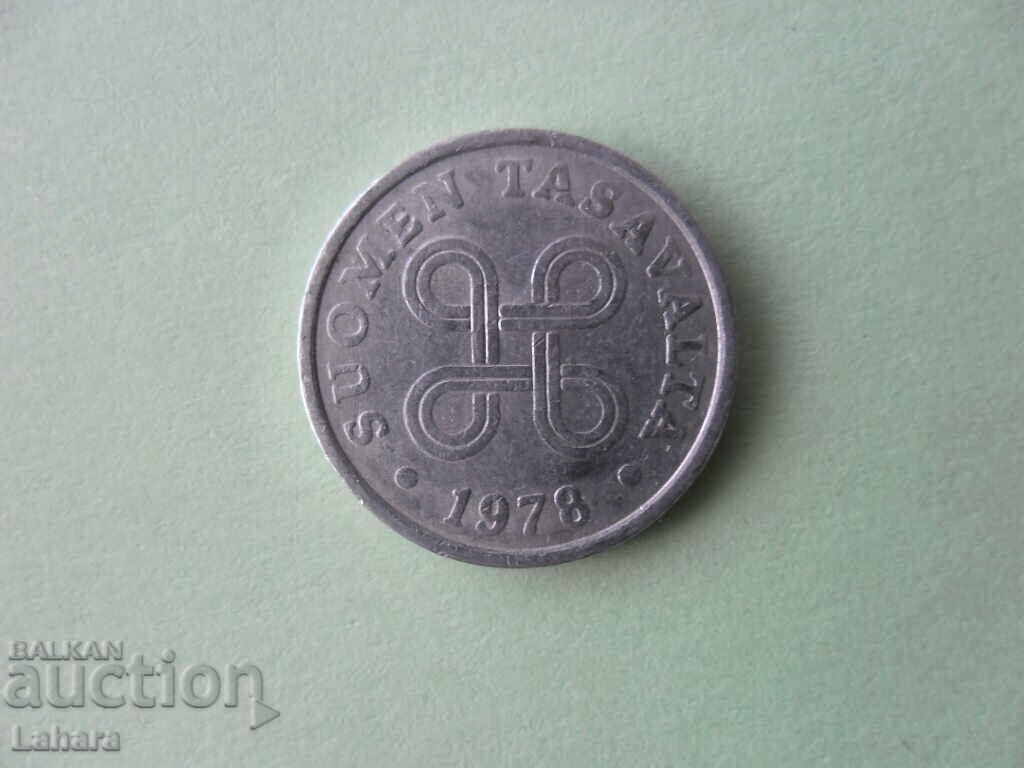 5 penni 1978 Finlanda