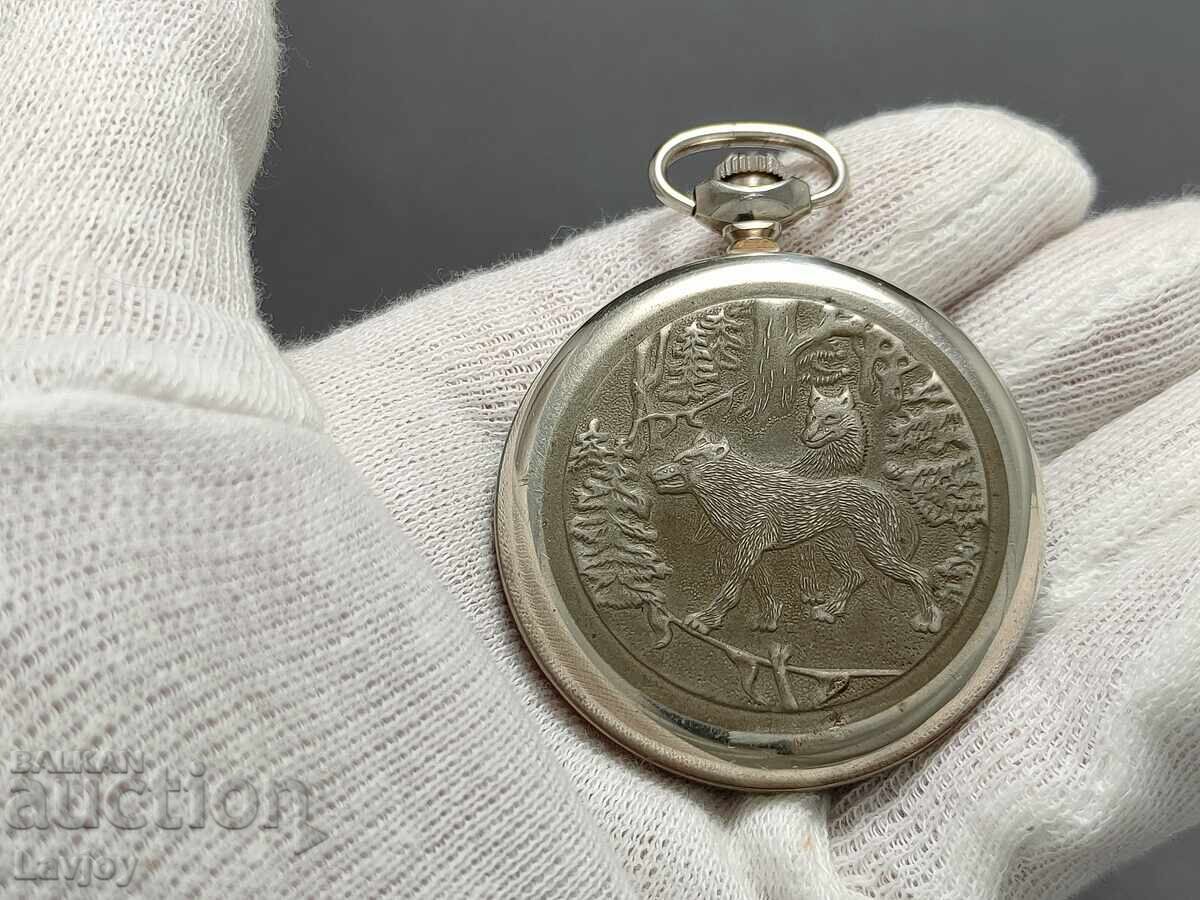 Delivery of Pocket watch ☭ Molnija Wolves Delivery of Pocket watch ☭ Molnija Wolves