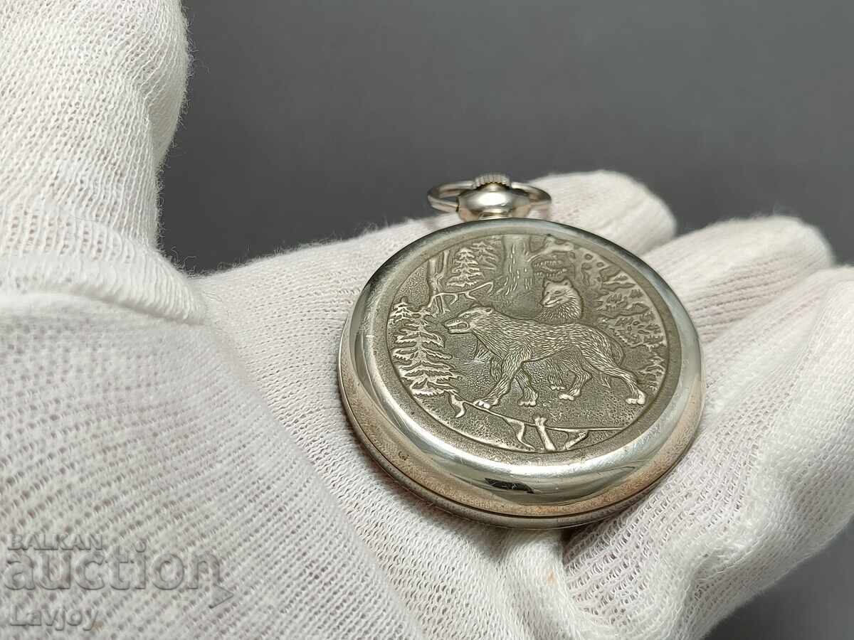 Pocket watch ☭ Molnija Wolves - 5 Pocket watch ☭ Molnija Wolves - 5