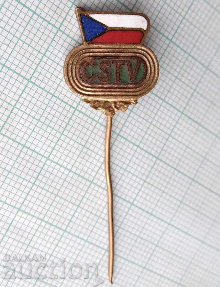 18593 Badge - CSTV Czechoslovakia - Enamel with price 1.00 BGN | € 0.51 18593 Badge - CSTV Czechoslovakia - Enamel with price 1.00 BGN | € 0.51