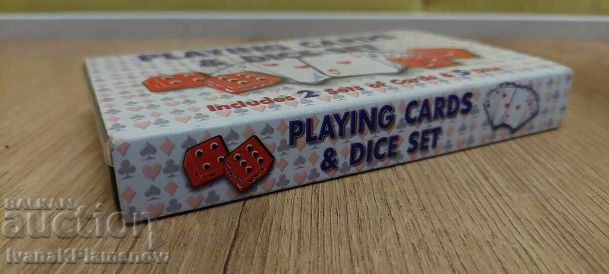 Playing cards and dice set for connoisseurs with price € 12.00 | 23.47 BGN