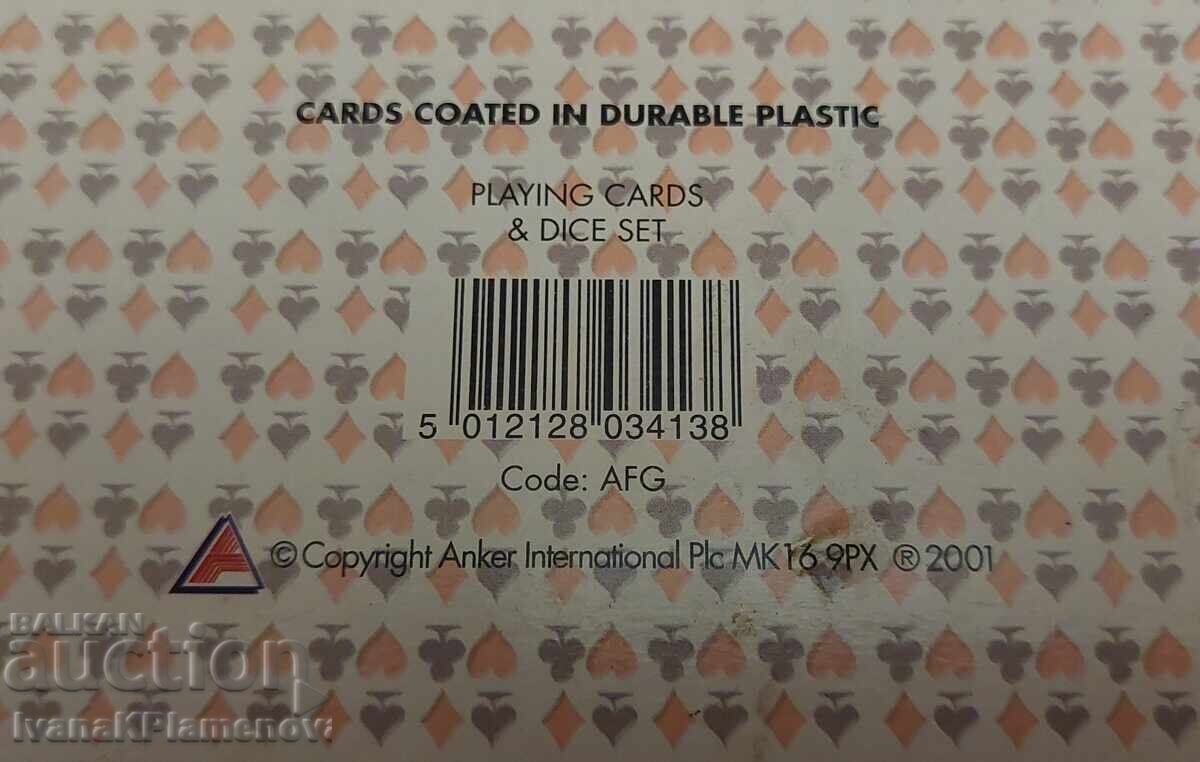 Playing cards and dice set for connoisseurs - 6