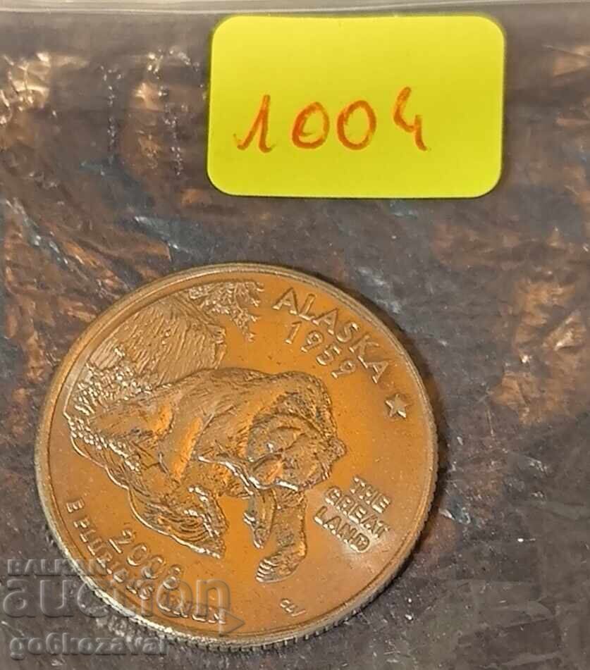 Auction USA - America 25 cents 2008 Jubilee Auction USA - America 25 cents 2008 Jubilee