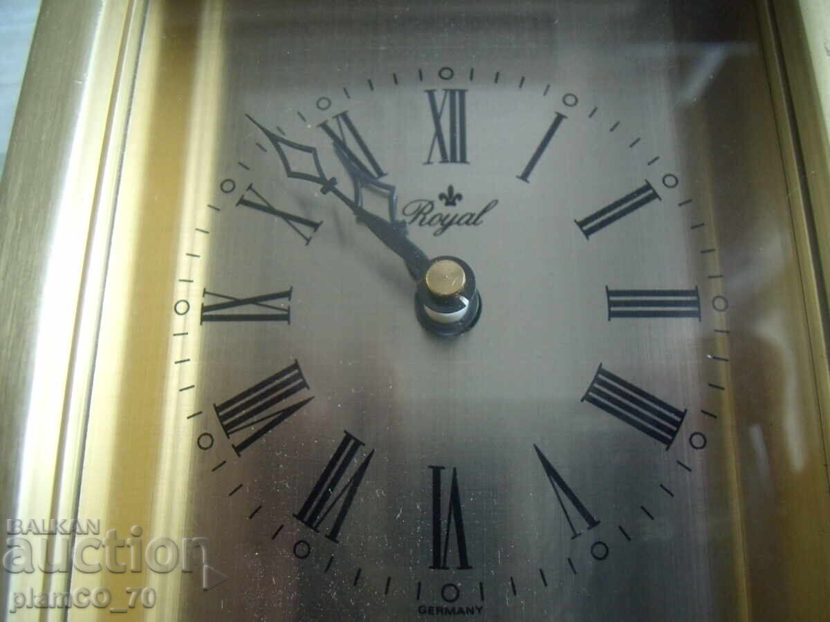 Auction No. 7948 Antique Table Clock - ROYAL Auction No. 7948 Antique Table Clock - ROYAL