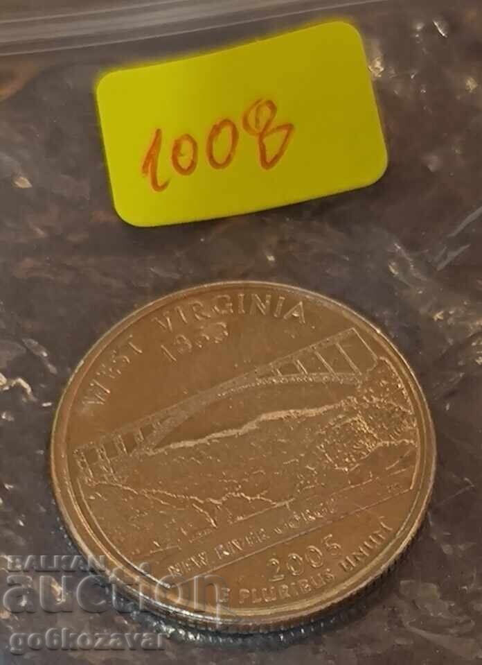 Auction USA - America 25 cents 2005 Jubilee Auction USA - America 25 cents 2005 Jubilee