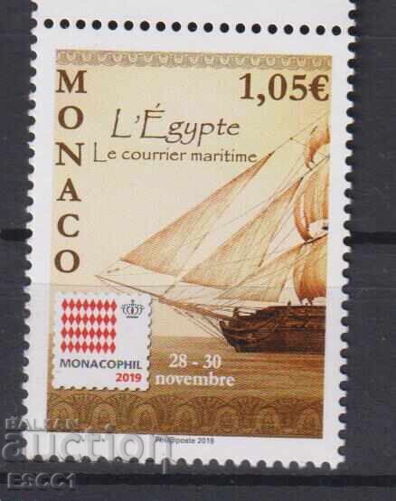 Clean Monaco 2019 Stamp