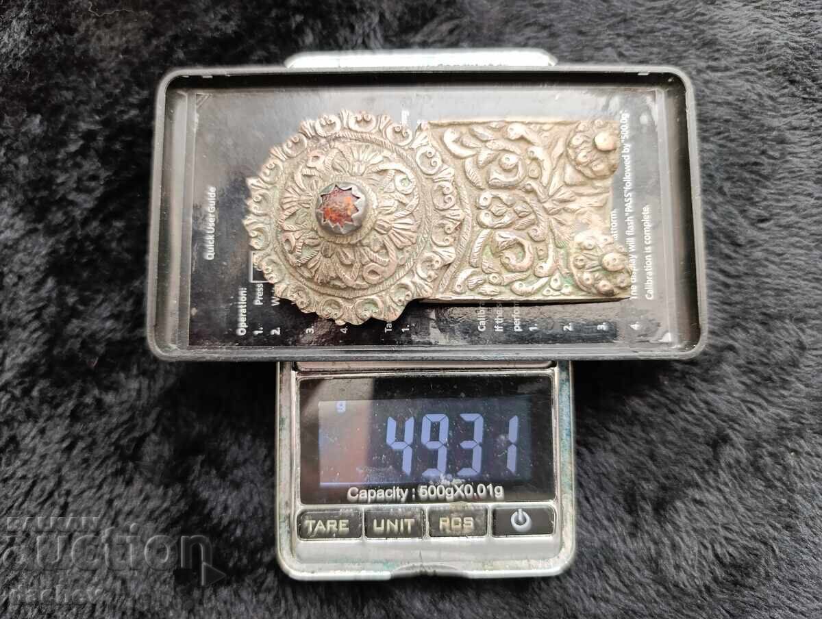 Livrarea Costum renascentist cu centură cu jumătate de cataramă din argint secolul al XIX-lea