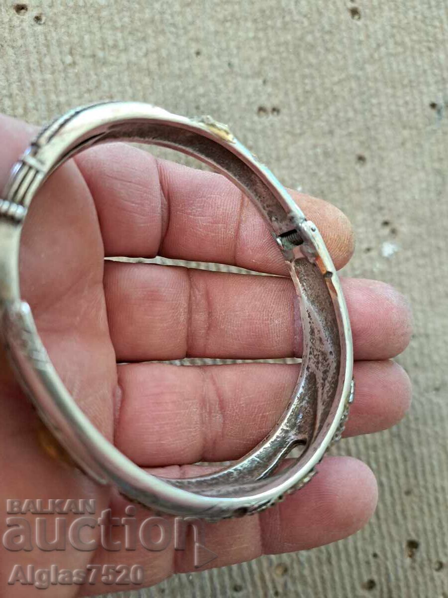 Auction  Silver plated bracelet