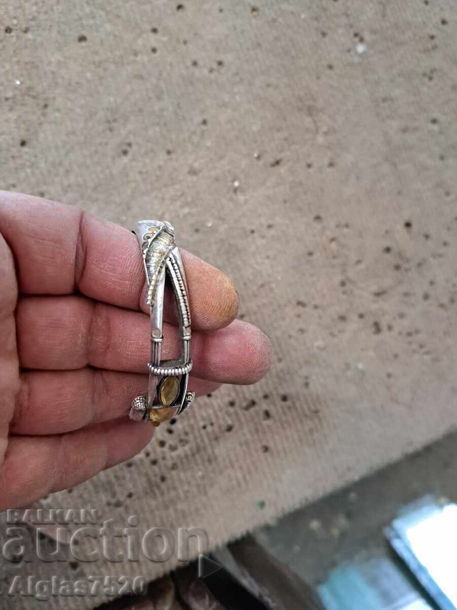 Silver plated bracelet - 6