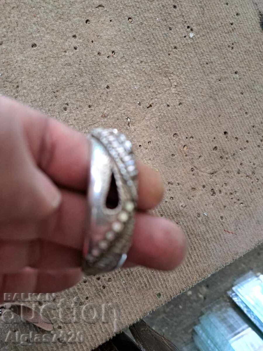 Silver plated bracelet - 7