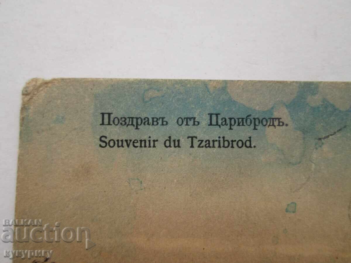 Old postcard Tsaribrod 1913, Kingdom of Bulgaria with price 15.00 BGN | € 7.67