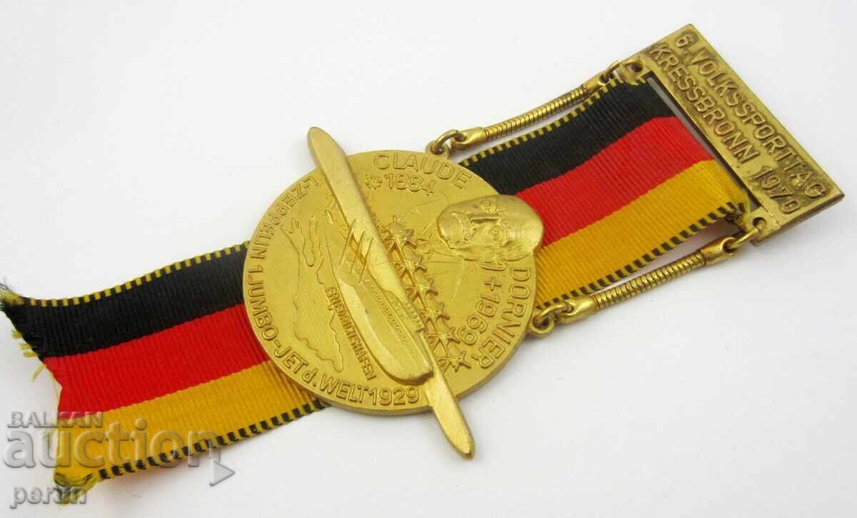 People's Sport - Germany 1970 - Commemoration of K. Dornier - Airplanes - 5 People's Sport - Germany 1970 - Commemoration of K. Dornier - Airplanes - 5