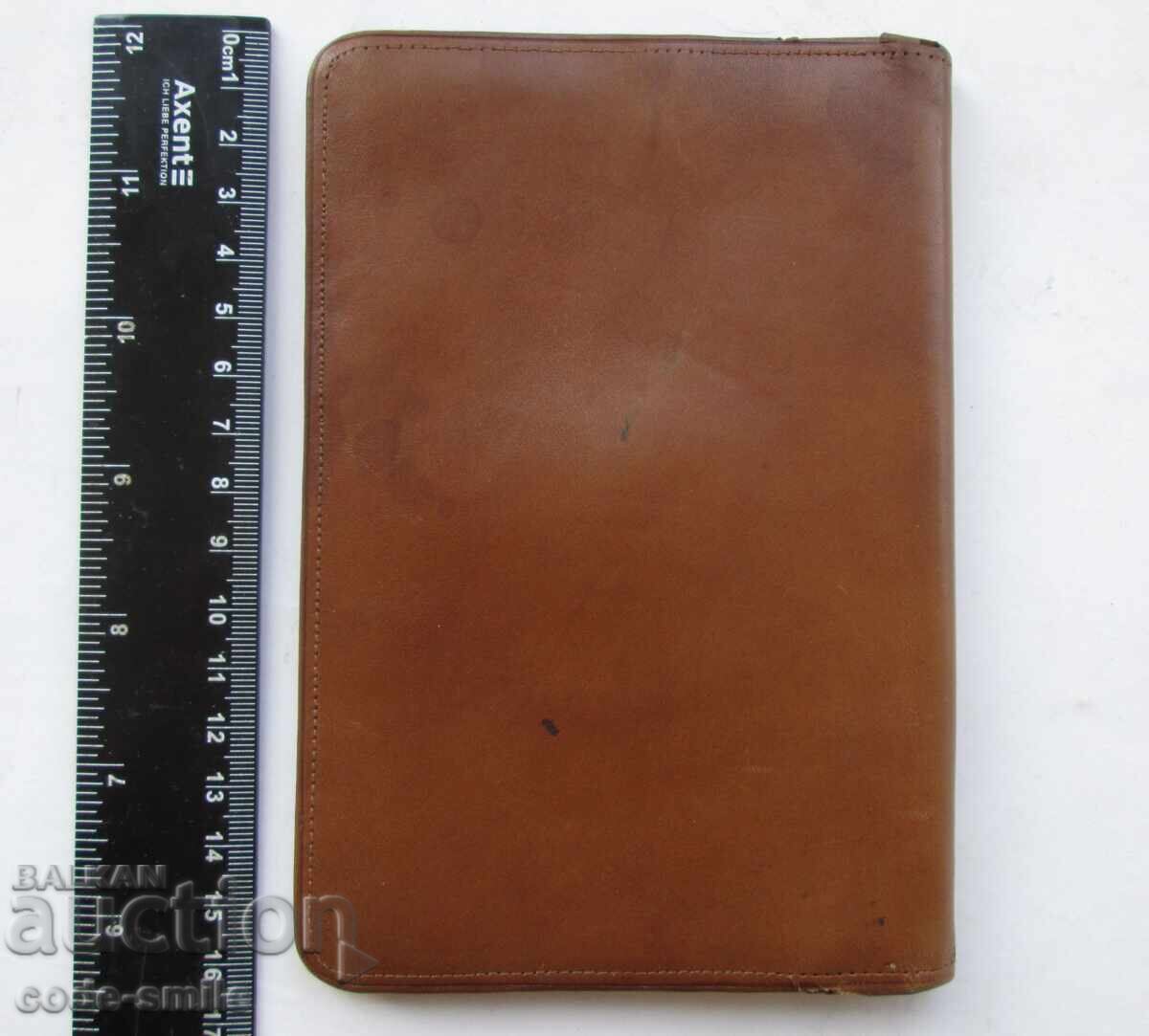 Art Deco vintage men's leather wallet with decoration - 5 Art Deco vintage men's leather wallet with decoration - 5