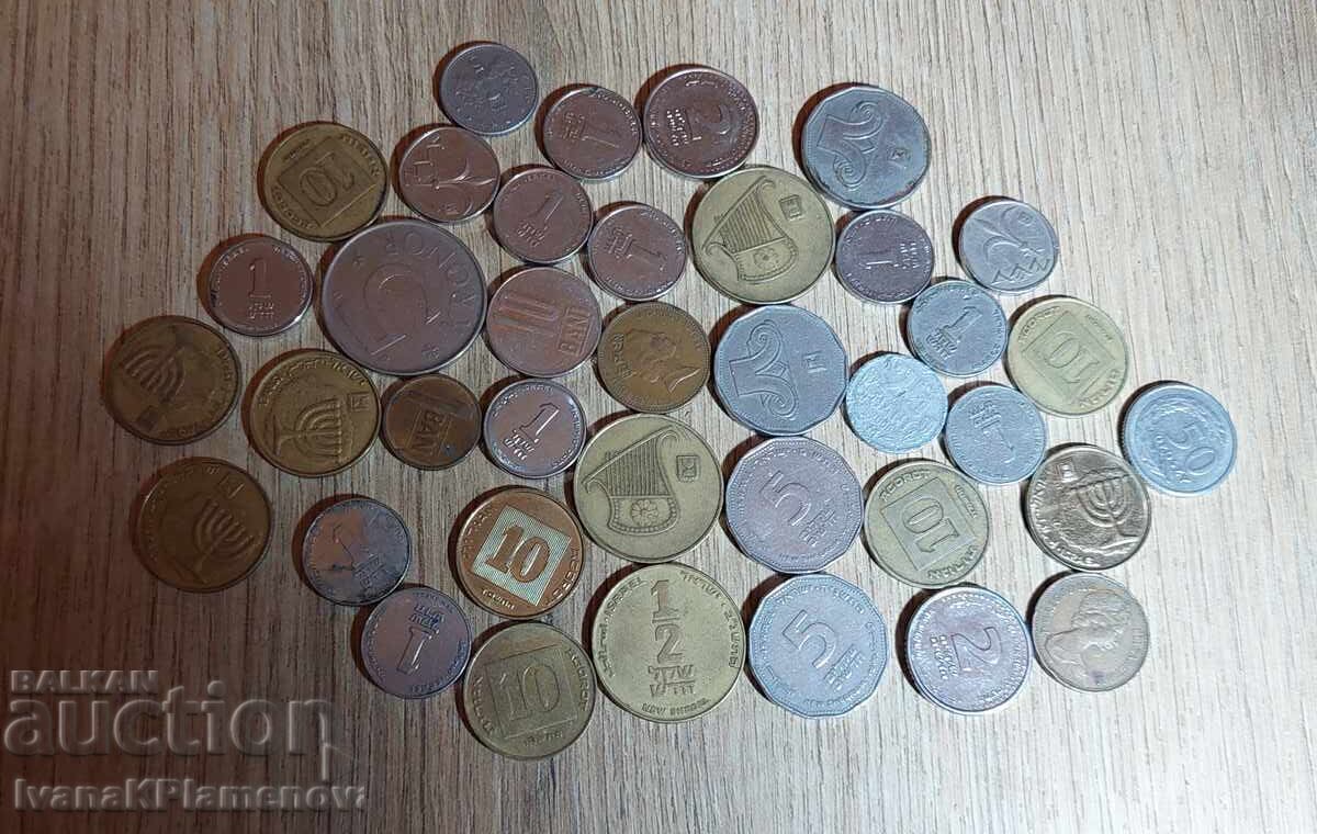 Lot de monede, 38 bucăți