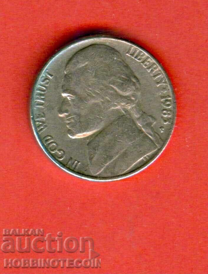 USA 5 cent issue - 1983 P USA 5 cent issue - 1983 P