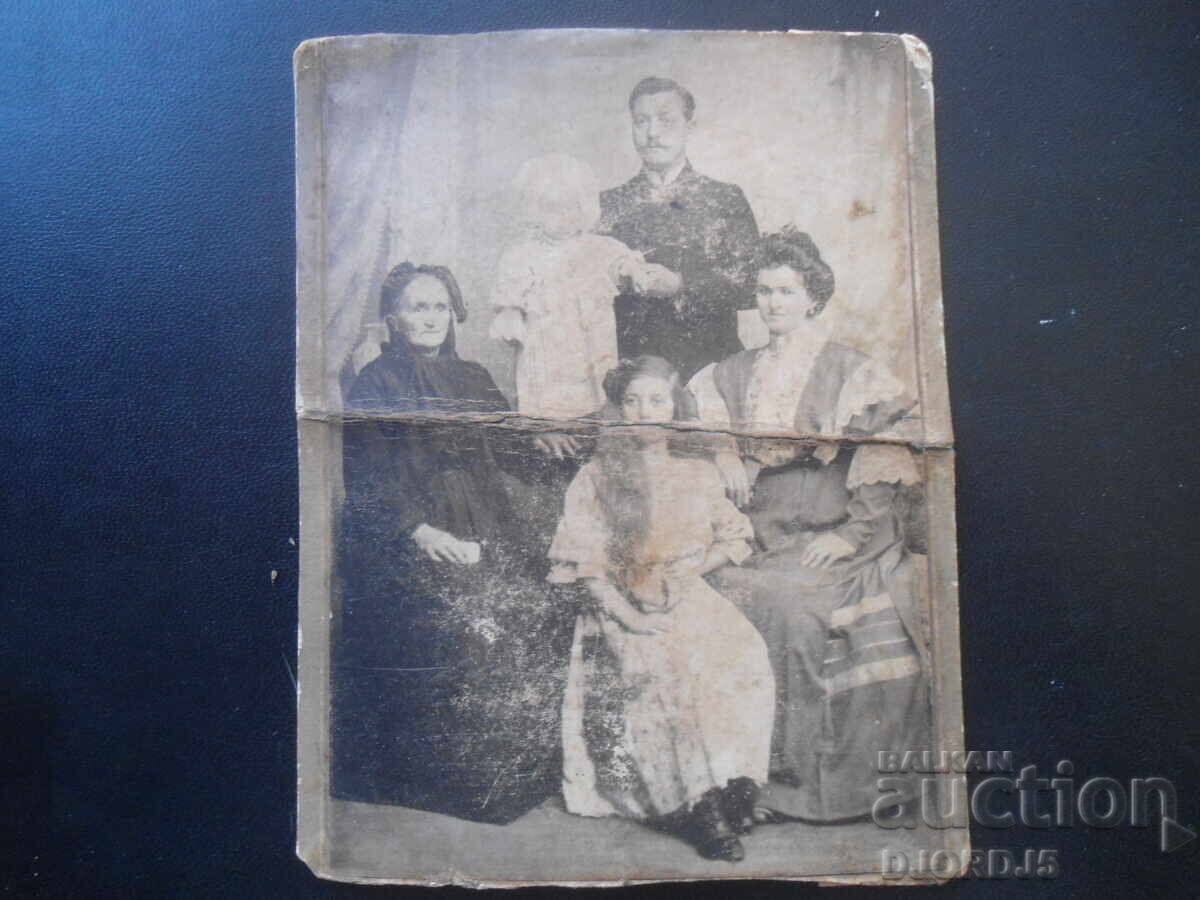 Стара снимка, картон, София Стара снимка, картон, София