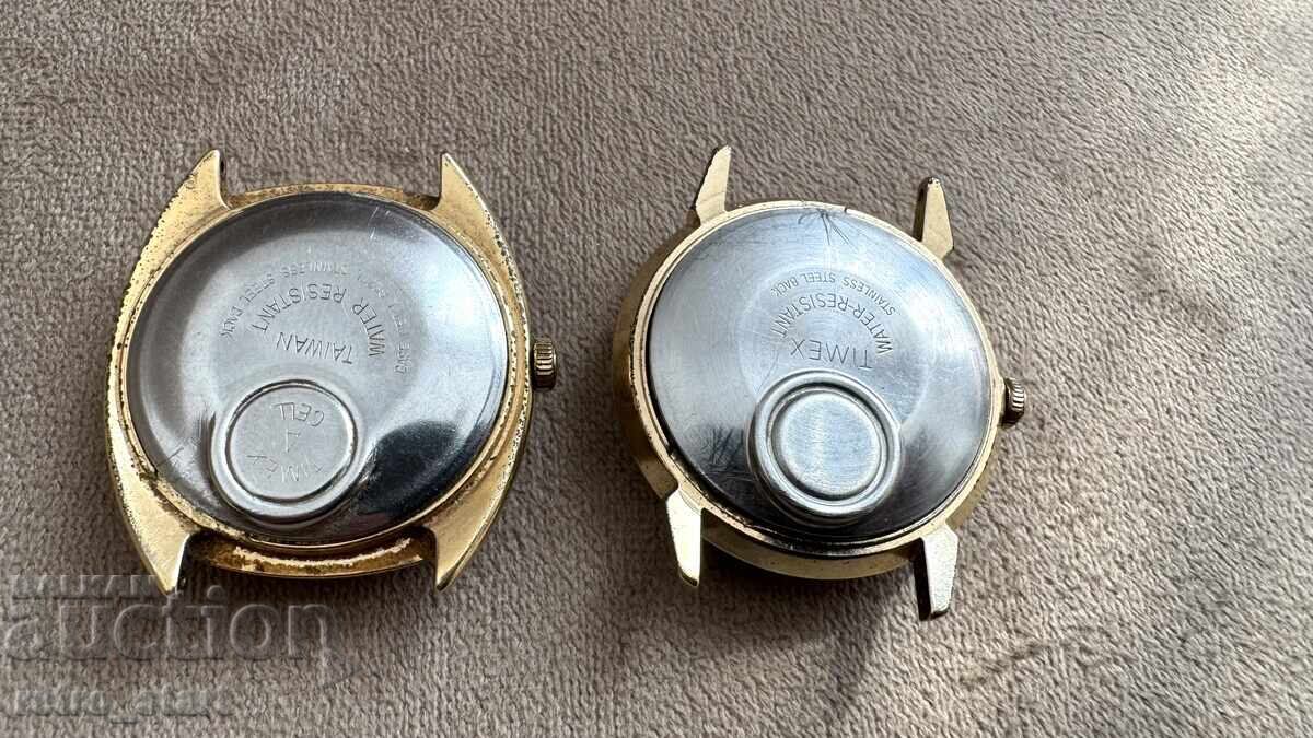 Auction Lot of gold-plated electro-mechanical TIMEX watches Auction Lot of gold-plated electro-mechanical TIMEX watches