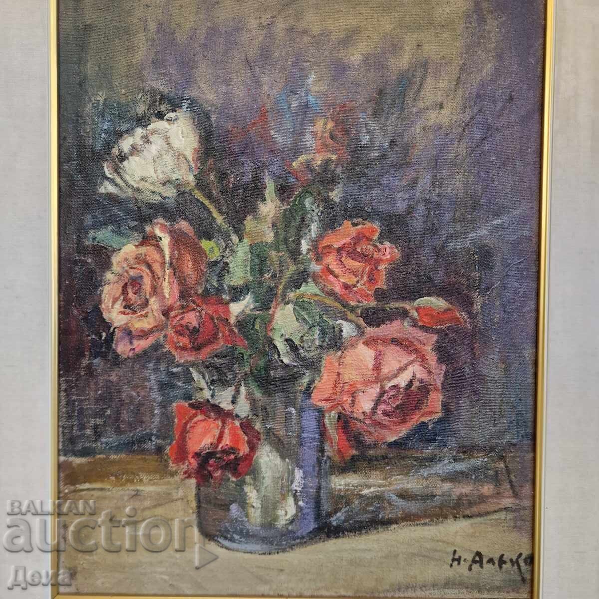 Napoleon Alekov painting with price 850.00 BGN | € 434.60