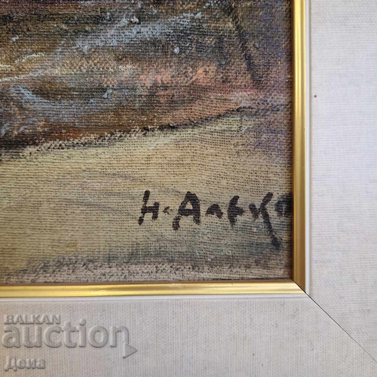 Auction  Napoleon Alekov painting