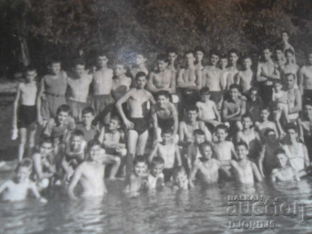 Old photo, Camp, summer of 1953 with price 0.50 BGN | € 0.26 Old photo, Camp, summer of 1953 with price 0.50 BGN | € 0.26