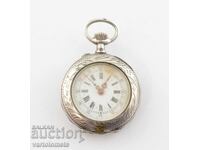 Αντίκα Ασημένιο Ρολόι Τσέπης - Δεν λειτουργεί