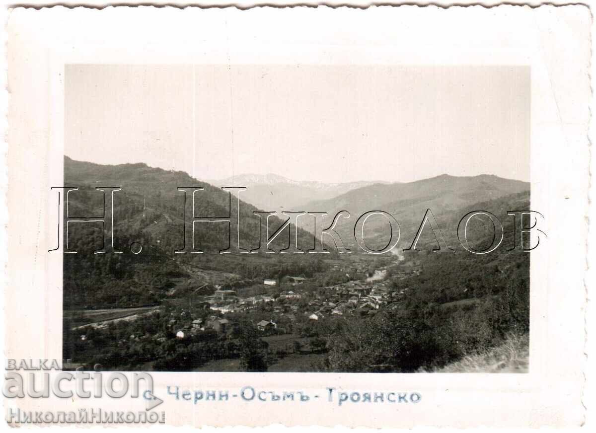 OLD PHOTO TROYAN VILLAGE CHERNI OSAM GENERAL VIEW D572 OLD PHOTO TROYAN VILLAGE CHERNI OSAM GENERAL VIEW D572