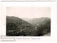 СТАРА СНИМКА ТРОЯН СЕЛО ЧЕРНИ ОСЪМ ОБЩ ИЗГЛЕД Д572