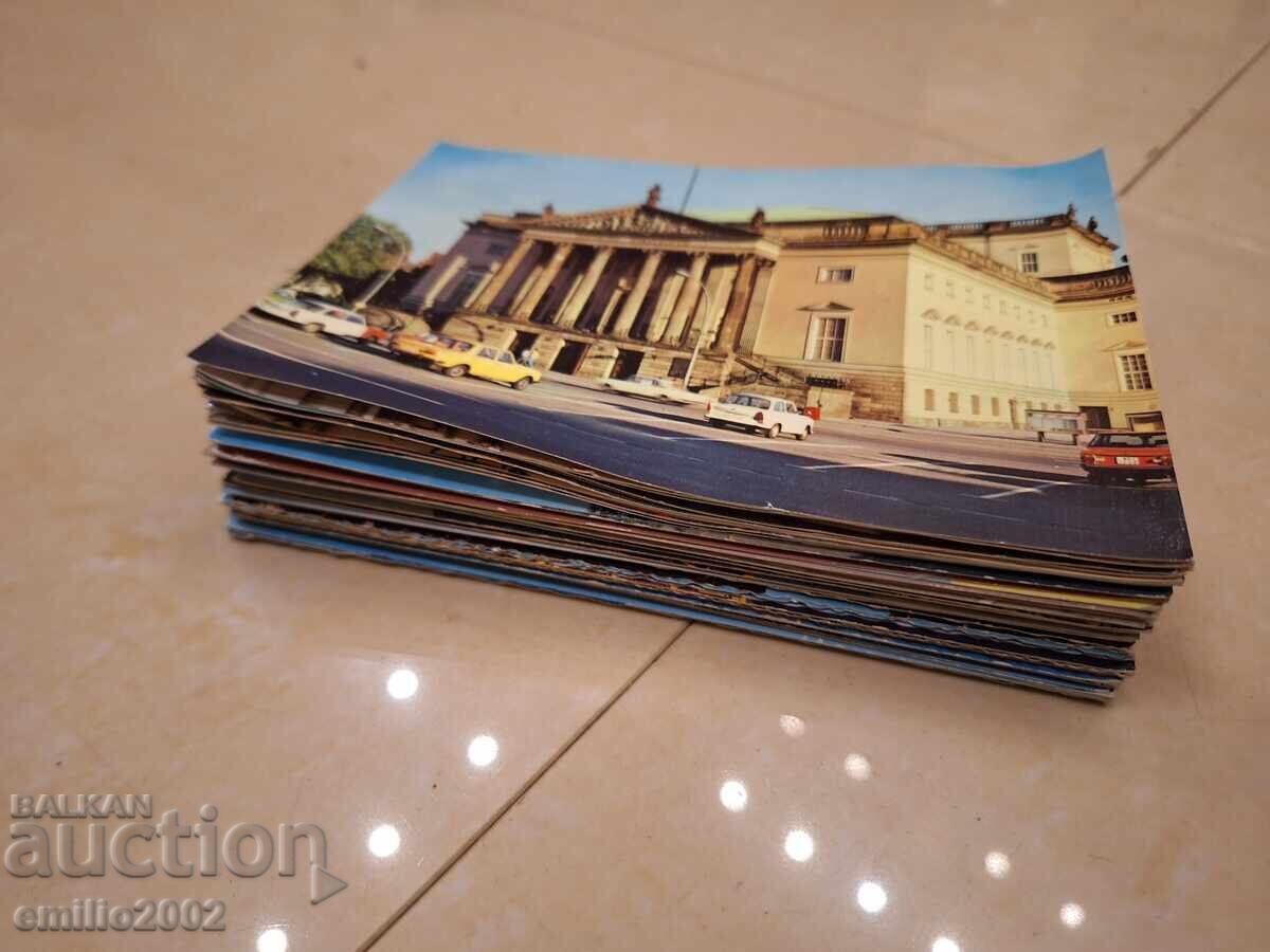 Аукцион Пощенски картички 60бр ГФР ГДР 1965-1975 01 Аукцион Пощенски картички 60бр ГФР ГДР 1965-1975 01