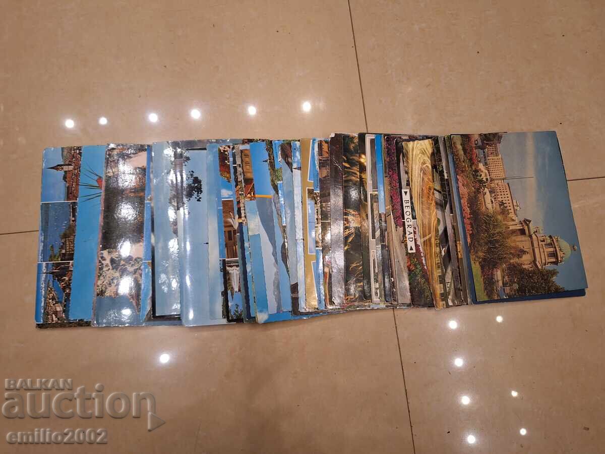 Postcards 60 pcs Austria Switzerland Yugoslavia 1965-1975 01 Postcards 60 pcs Austria Switzerland Yugoslavia 1965-1975 01