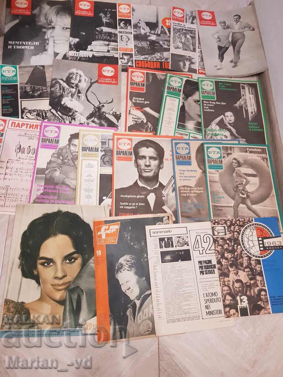 "BTA Parallels" Magazine, 16 issues, and 4 foreign issues with price 20.00 BGN | € 10.23 "BTA Parallels" Magazine, 16 issues, and 4 foreign issues with price 20.00 BGN | € 10.23