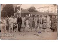 1927 FOTOGRAFIE VECHE CEHIA BRNO EMIGRANȚI BULGARI D578