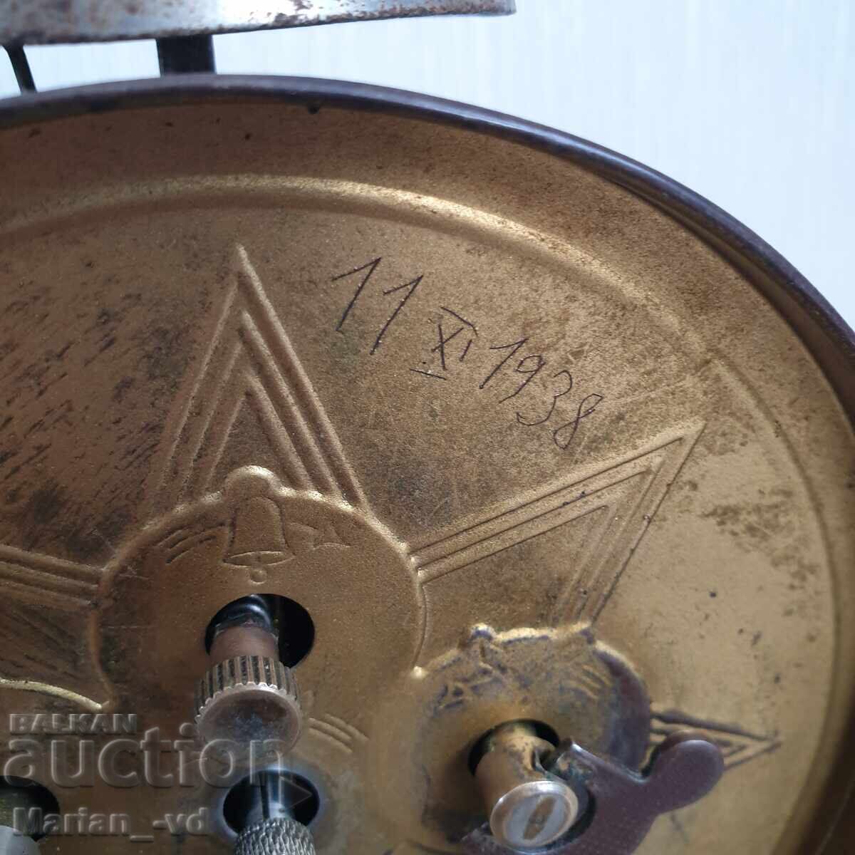 Παλαιό Ρολόι Ξυπνητήρι Junghans 1938 χρονολογία - 5 Παλαιό Ρολόι Ξυπνητήρι Junghans 1938 χρονολογία - 5