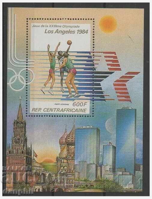 Κεντροαφρικανική Δημοκρατία 1982 "Λος Άντζελες" - καθαρό μπλοκ Κεντροαφρικανική Δημοκρατία 1982 "Λος Άντζελες" - καθαρό μπλοκ