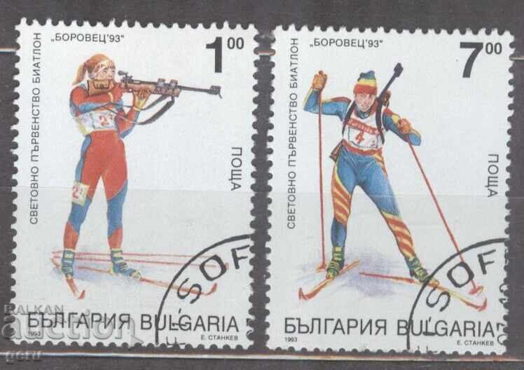 BULGARIA 1993 4060/1 (o) 1f3