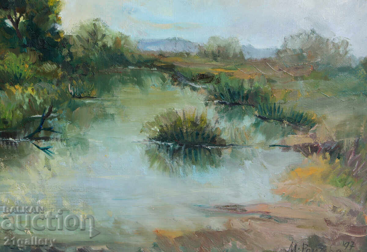 Maria Raycheva, landscape, oil paints 1997 - 6 Maria Raycheva, landscape, oil paints 1997 - 6