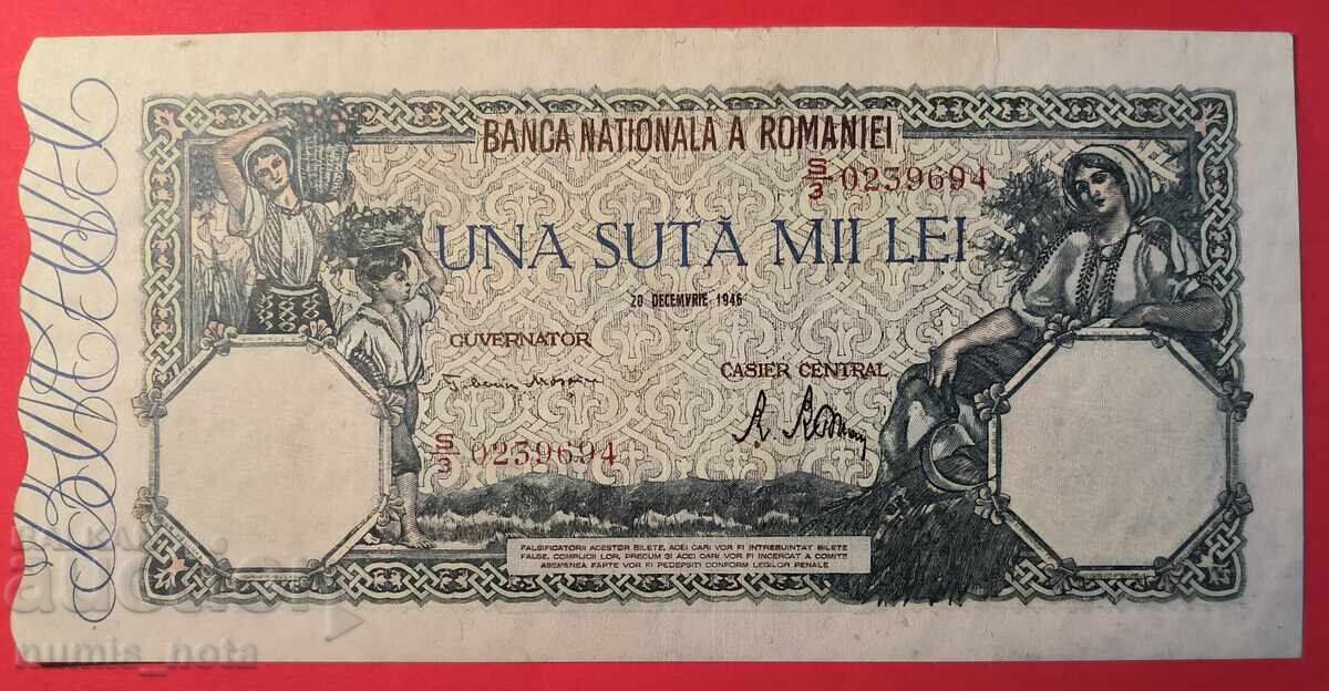 România 100000 lei 1946