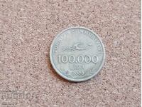 Turkey 100,000 Lira 2000