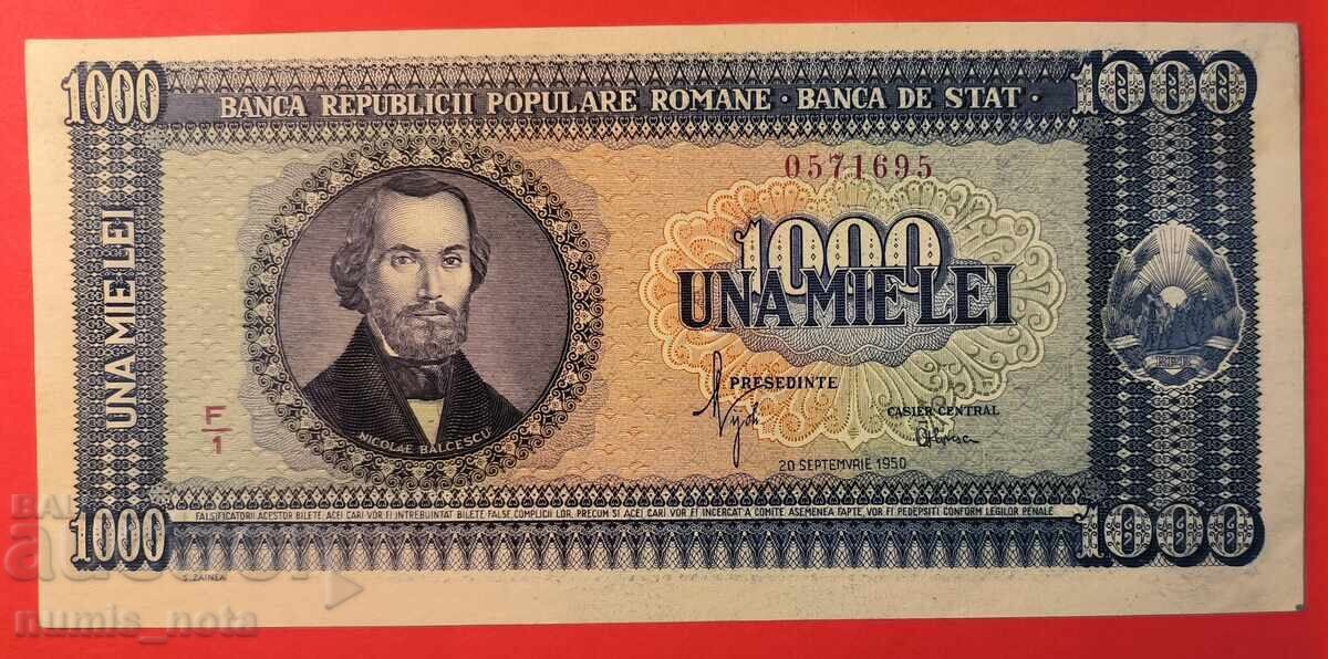 Ρουμανία 1000 λέι 1950 godina