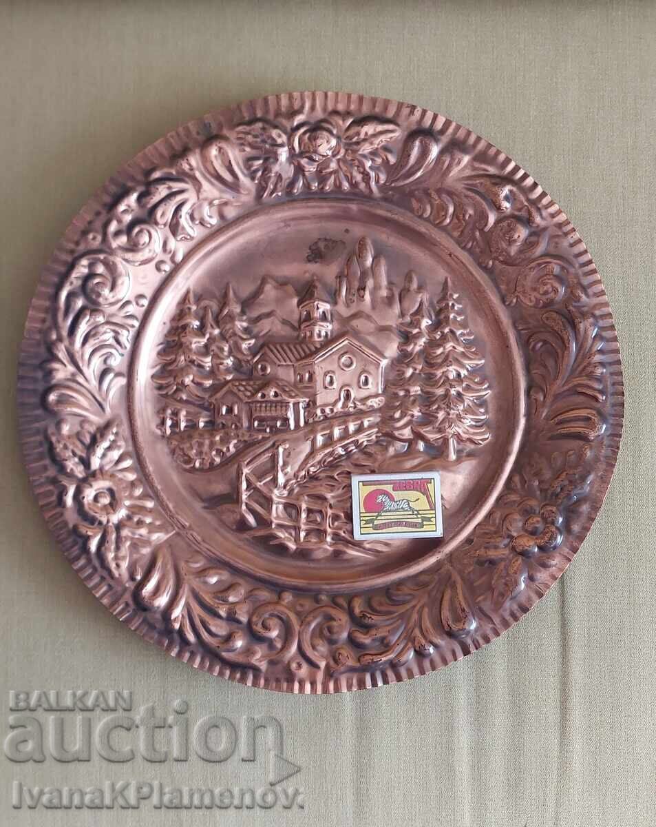 Livrarea Panou de cupru pentru cunoscători 35cm Livrarea Panou de cupru pentru cunoscători 35cm