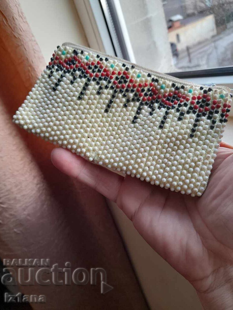 Old beaded purse - 6