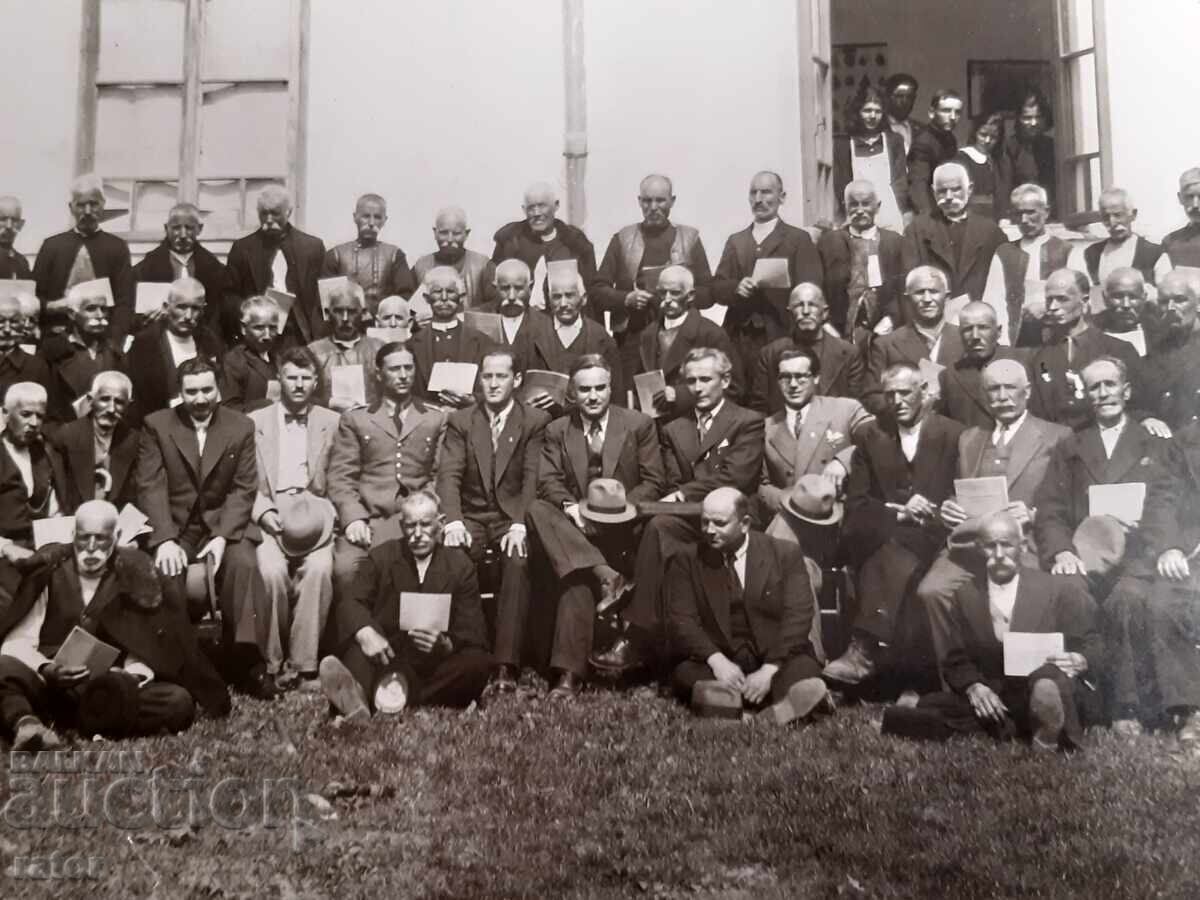 Fotografie veche pe carton - BZNS ? - 5