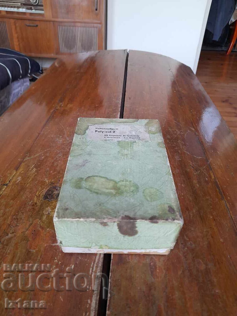 Old Multimeter Polytest 2