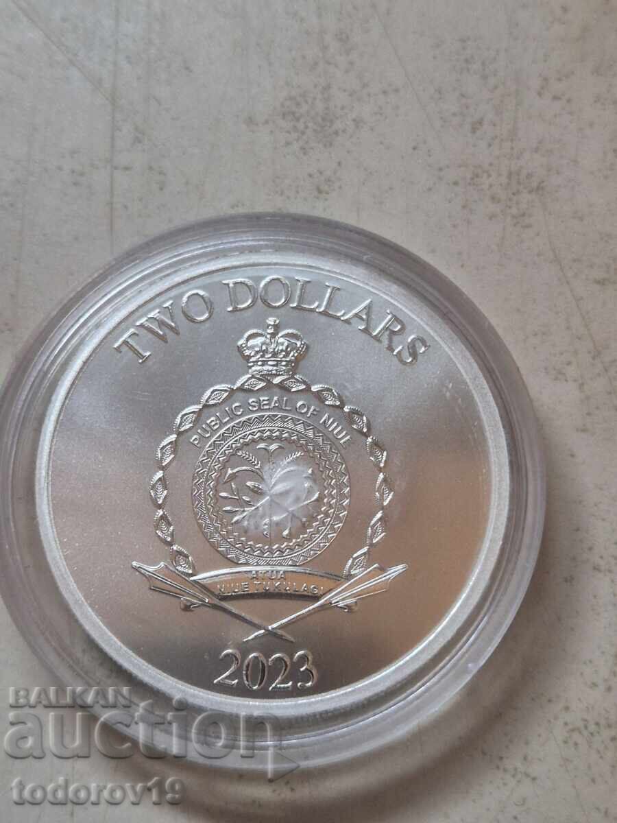 Delivery of Silver 1 oz Queen Elizabeth II - island. Niue Delivery of Silver 1 oz Queen Elizabeth II - island. Niue