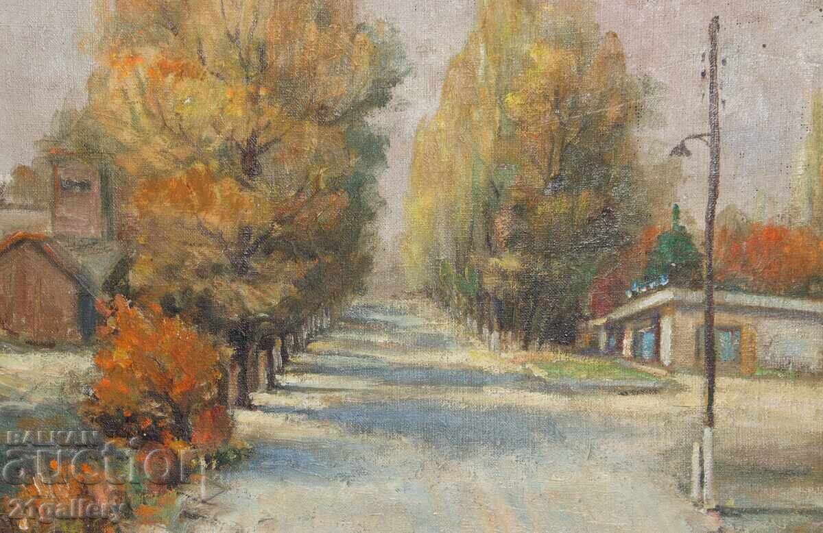 Kosta Grekov, Cityscape, Oil Paints - 5 Kosta Grekov, Cityscape, Oil Paints - 5