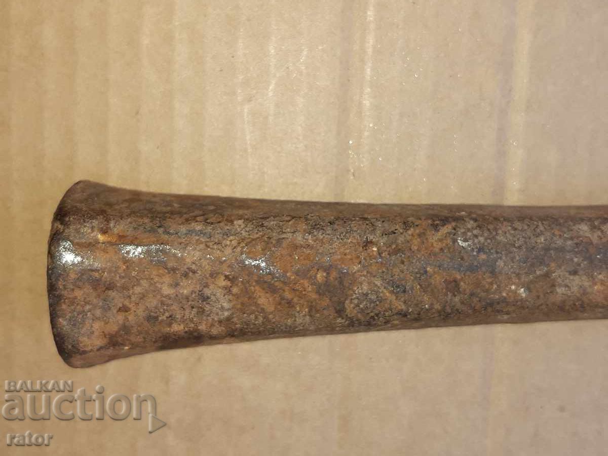 Delivery of Old anvil for sharpening scythes, tool