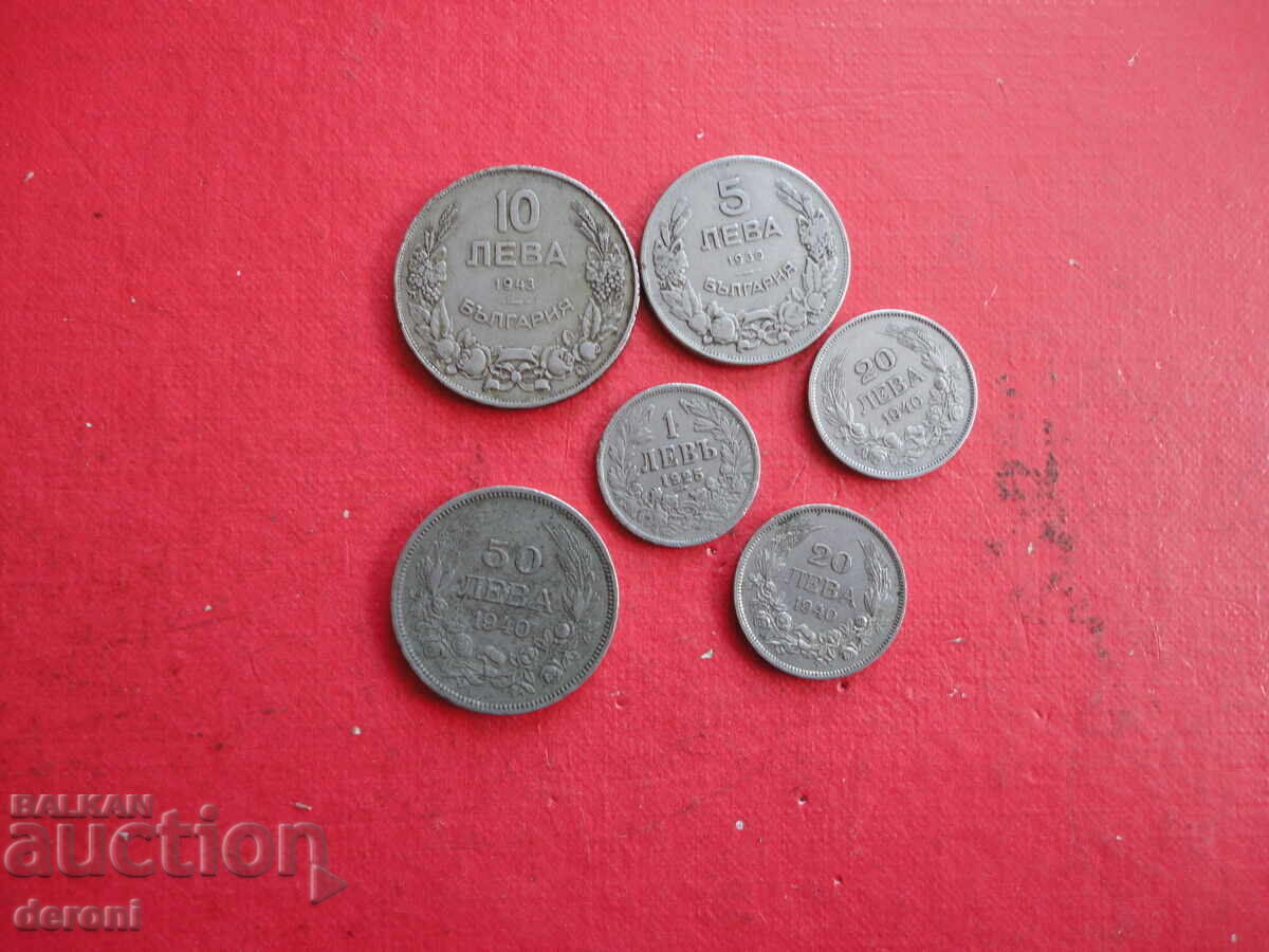 Πολλά νομίσματα Βασίλειο της Βουλγαρίας με τιμή 15.00 BGN | € 7.67 Πολλά νομίσματα Βασίλειο της Βουλγαρίας με τιμή 15.00 BGN | € 7.67