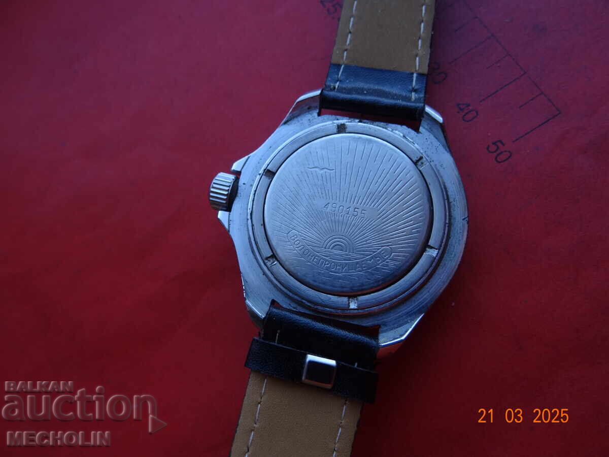 RUSSIAN COMMANDER WATCH VOSTOK - 5 RUSSIAN COMMANDER WATCH VOSTOK - 5